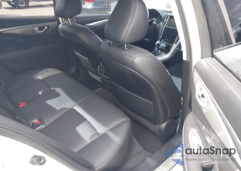 2015 Infiniti Q50 Premium z USA, uszkodzony, nr VIN JN1BV7AP8FM345926